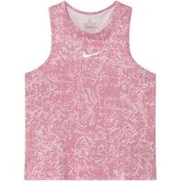 Nike Court Girls Victory Printed Tank - Elemental Pink
