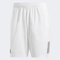 Adidas Mens Club 3-Stripes 9-inch Tennis Shorts - White/Black