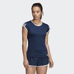 Adidas Womens 3-Stripes Club Tee - Collegiate Navy