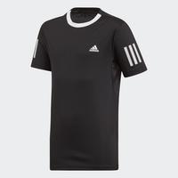 Adidas Boys 3-Stripes Club Tee - Black/White
