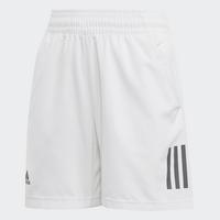 Adidas Boys Club 3-Stripes Shorts - White