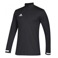 Adidas Mens Tennis T19 1/4 LS  Jacket - Black