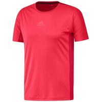 Adidas Mens Club Tee - Red/Active Pink