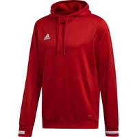Adidas Mens T19 Hoodie - Red