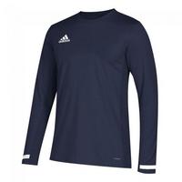 Adidas Mens T19 Long Sleeve Jersey - Navy Blue