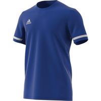 Adidas Mens T19 Short Sleeve Tennis Jersey Tee - Blue