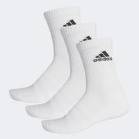 Adidas Cushioned Crew Socks (3 Pairs) - White/Black