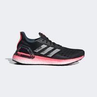 Adidas Womens Ultra Boost PB Running Shoes - Core Black/Signal Pink