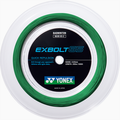 Yonex Exbolt 65 200m Badminton String Reel - Green