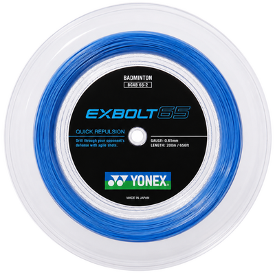 Yonex Exbolt 65 200m Badminton String Reel - Blue