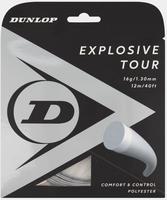 Dunlop Explosive Tour 18 (1.20mm) Tennis String Set - Black