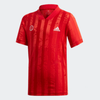 Adidas Boys Freelift Tennis T-Shirt - Scarlet