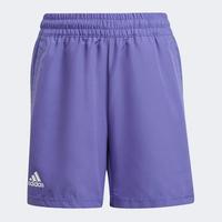 Adidas Boys Fall Club Shorts - Purple/White