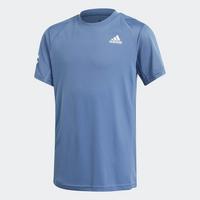 Adidas Boys 3-Stripes Club Tennis Tee - Crew Blue