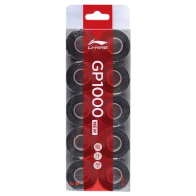 Li-Ning GP1000 Overgrip (10 Pack) - Black