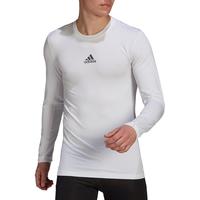 Adidas Mens Long Sleeve Jersey Tight fit - White