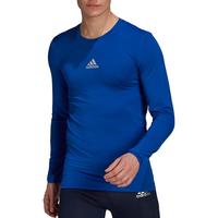 Adidas Mens Long Sleeve Jersey Tight Fit - Royal Blue