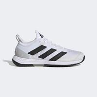 Adidas Mens Adizero Ubersonic 4 Tennis Shoes - Cloud White/Core Black