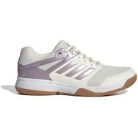 Adidas Womens Speedcourt Indoor Court Shoes -  White/Lilac