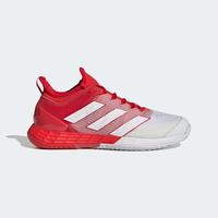 Adidas Mens Adizero Ubersonic 4 Tennis Shoes - Vivid Red / Cloud White