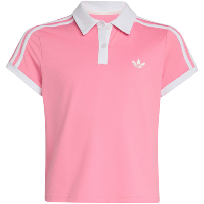 Adidas Girls Classics Polo - Distilled Pink