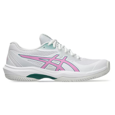 Asics Womens Game FF Padel Shoes - White/BubbleGum