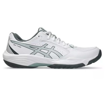 Asics Mens Gel Task 5 Indoor Court Shoes - White/Ocean Haze