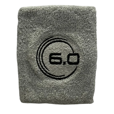 Six Zero Sweat Wrist Band - Grey