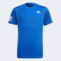 Adidas Boys 3-Stripes Club Tennis Tee - Bold Blue