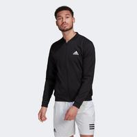 Adidas Mens Tennis Stretch-Woven Jacket - Black