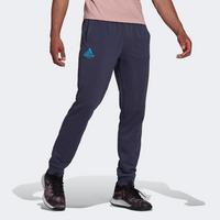 Adidas Mens Graphic Tennis Pants - Shadow Navy