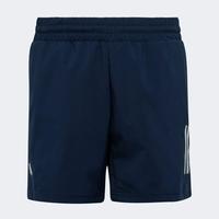 Adidas Boys Club 3-Stripe Tennis Shorts - Navy