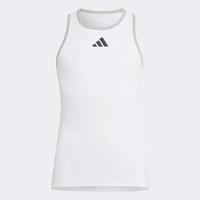 Adidas Girls Club Racerback Tank - White