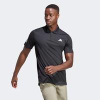 Adidas Mens Club 3-Stripe Polo - Black