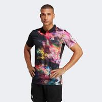 Adidas Mens Melbroune FreeLift Polo - Multicolor/Black