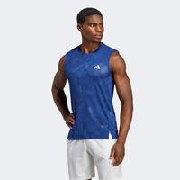 Adidas Mens Melbourne Sleeveless Tee - Victory Blue