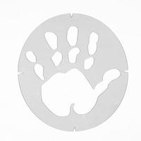 Tourna Hand Print Stencil Card