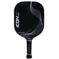 Diadem Icon V3 Infinity Max Pickleball Paddle - Black/White
