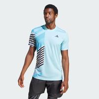 Adidas Mens HEAT.RDY Freelift Pro Tennis T-Shirt - Light Aqua
