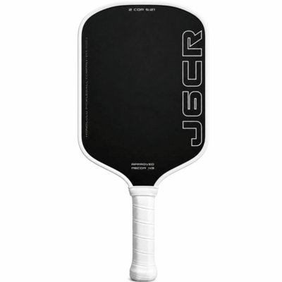 Honolulu J6CR 6" Pickleball Paddle - White
