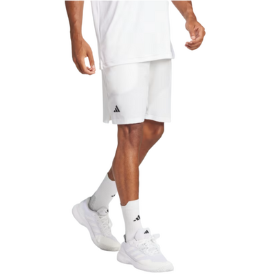 Adidas Mens Club Climacool Stretch Woven Tennis Shorts - White