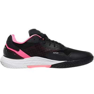 Adidas Mens Defiant Speed 2 Tennis Shoes - Black/Pink