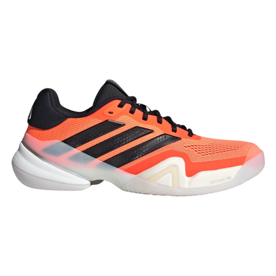 Adidas Mens Barricade 14 Tennis Shoes - Lucid Orange / Core Black / Pure Orange