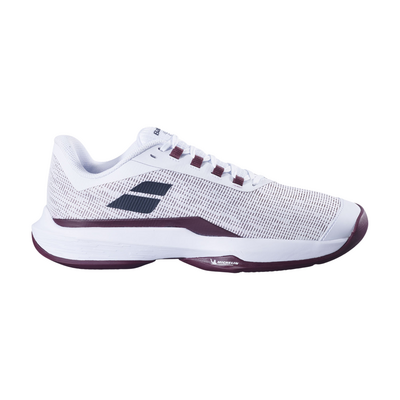 Babolat Mens Jet 2 Tere Clay Court Tennis Shoes - White/Port Royale