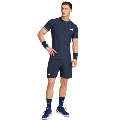 Adidas Mens Climacool Short and Tight Set- Legend Ink