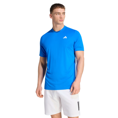 Adidas Mens Club Climacool Tee - Glow Blue