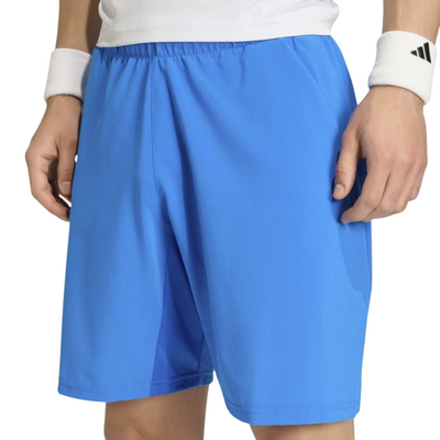 Adidas Mens Club SW 9 Inch Shorts - Glow Blue