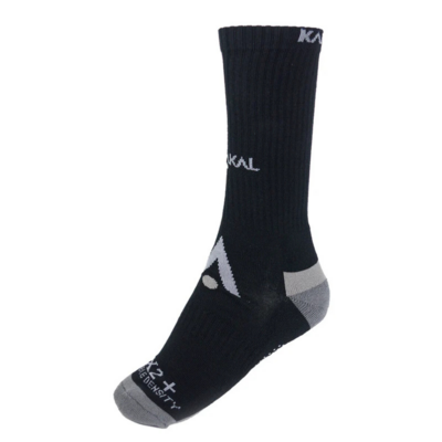 Karakal Mid Calf X2+ Socks (1 Pair) - Black/Grey