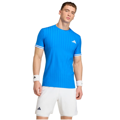 Adidas Mens Climacool Freelift Pro Tee - Glow Blue