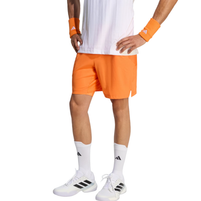 Adidas Mens Short and Tight Set- Orange